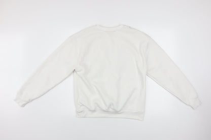 Womens UK Size S Dunnes Stores Ivory Pullover Sweatshirt