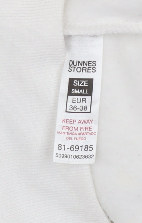 Womens UK Size S Dunnes Stores Ivory Pullover Sweatshirt