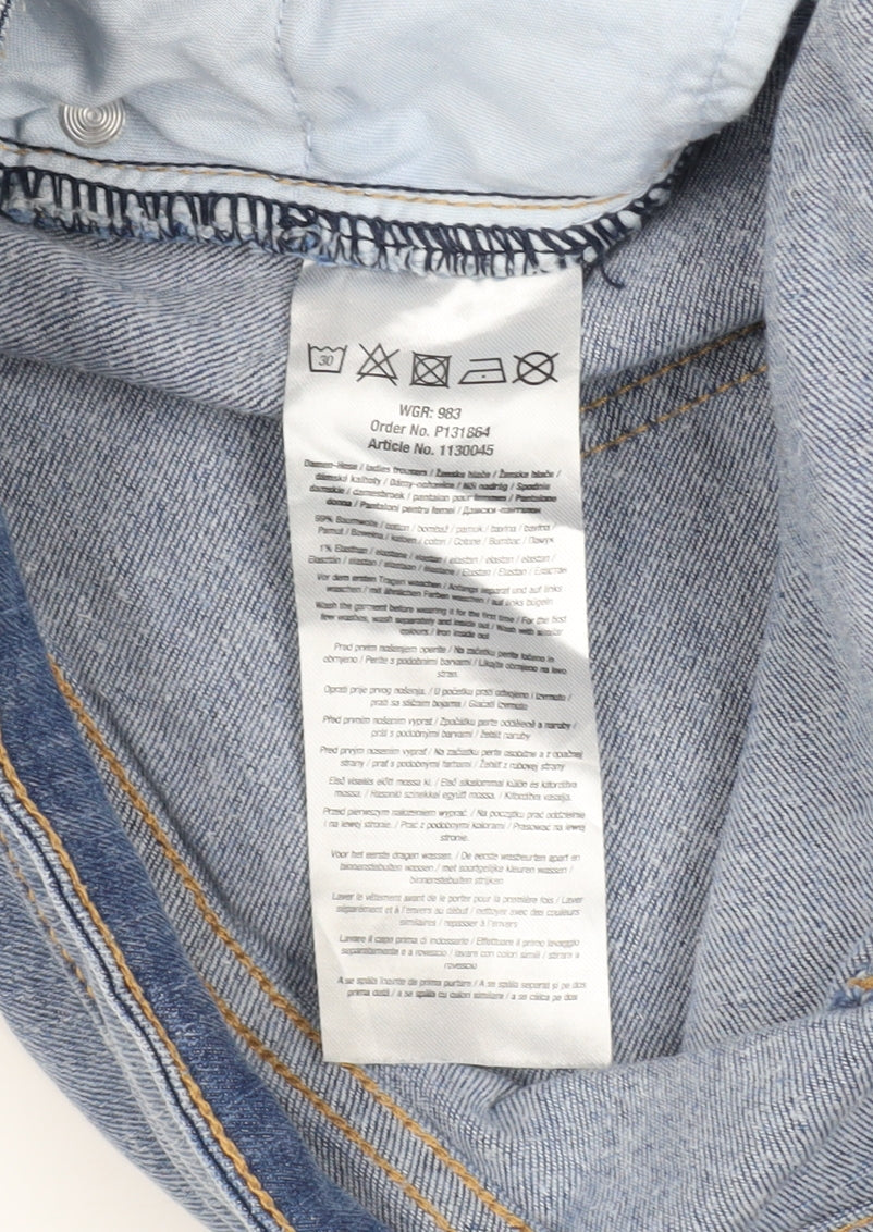 Mens UK Size 36 Janina Slim Fit Skinny Blue Jeans
