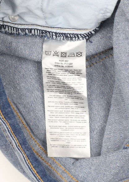 Mens UK Size 36 Janina Slim Fit Skinny Blue Jeans