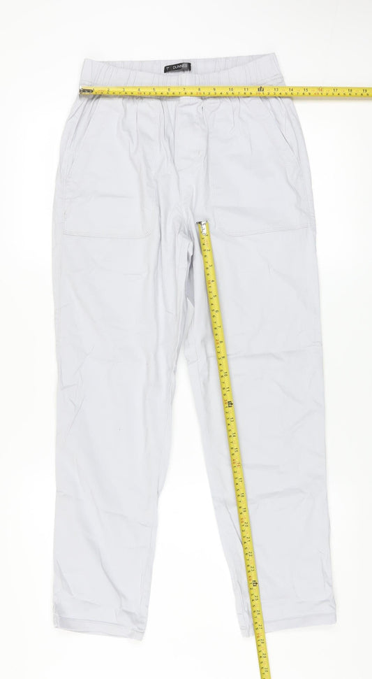 Mens UK Size S Dunnes Regular Fit Chino Grey Trousers