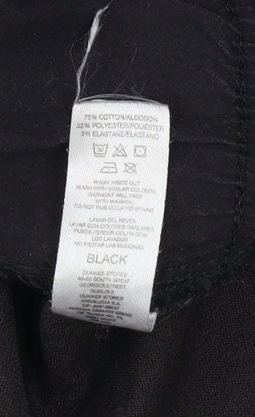 Womens UK Size 16 Savida Slim Fit Skinny Black Jeans