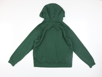 Womens UK Size 10/12 Disney Green Pullover Hoodie