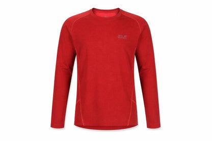 Mens UK Size M Jack Wolfskin Red Pullover Sweatshirt
