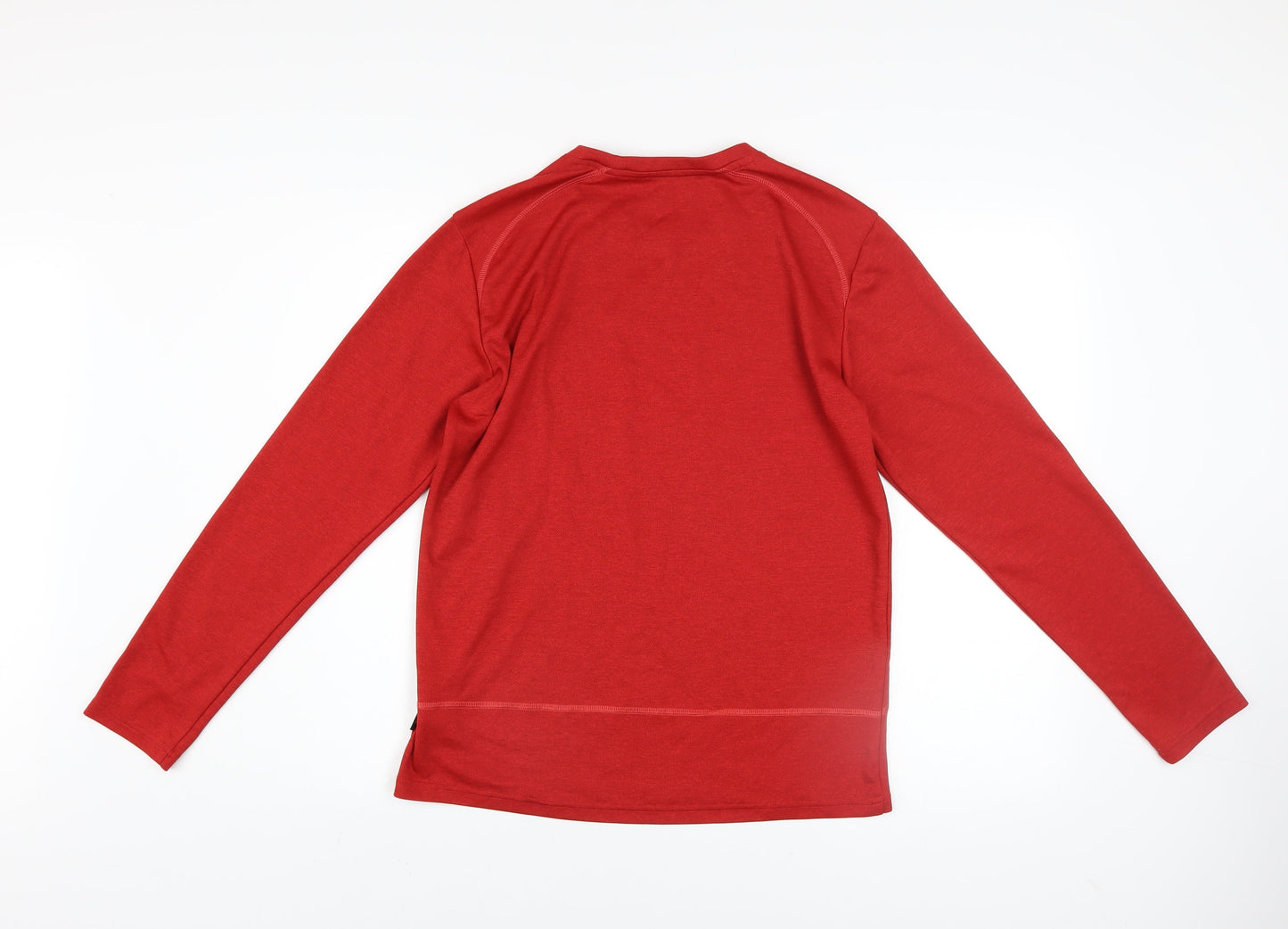 Mens UK Size M Jack Wolfskin Red Pullover Sweatshirt