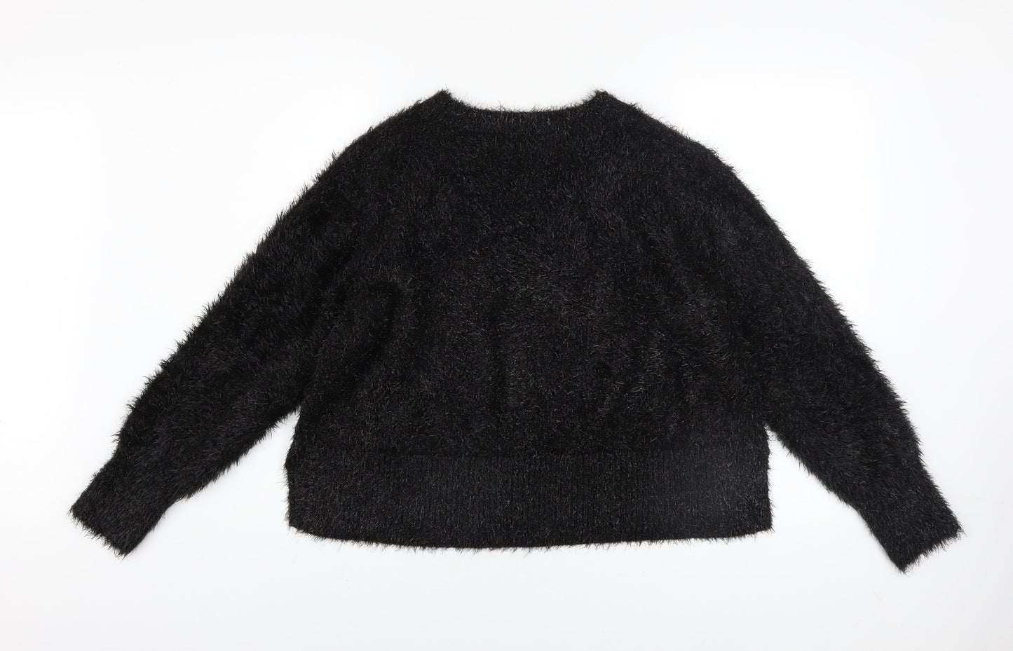 Womens UK Size 18 Gallery Black Pullover Sweatshirt