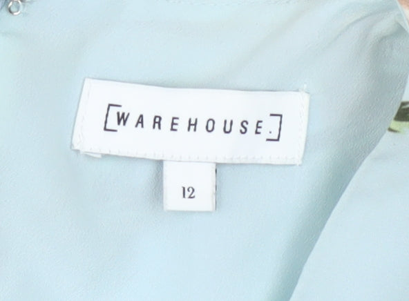 Womens UK Size 12 Warehouse Shift Dress
