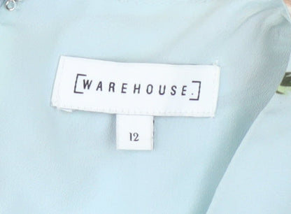 Womens UK Size 12 Warehouse Shift Dress