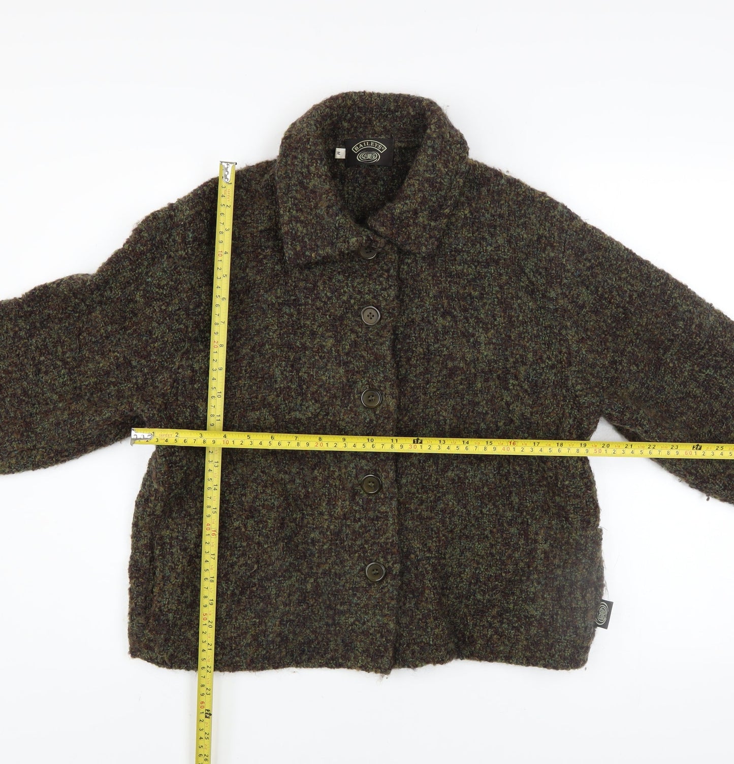 Womens UK Size M Baileys Brown Basic Jacket