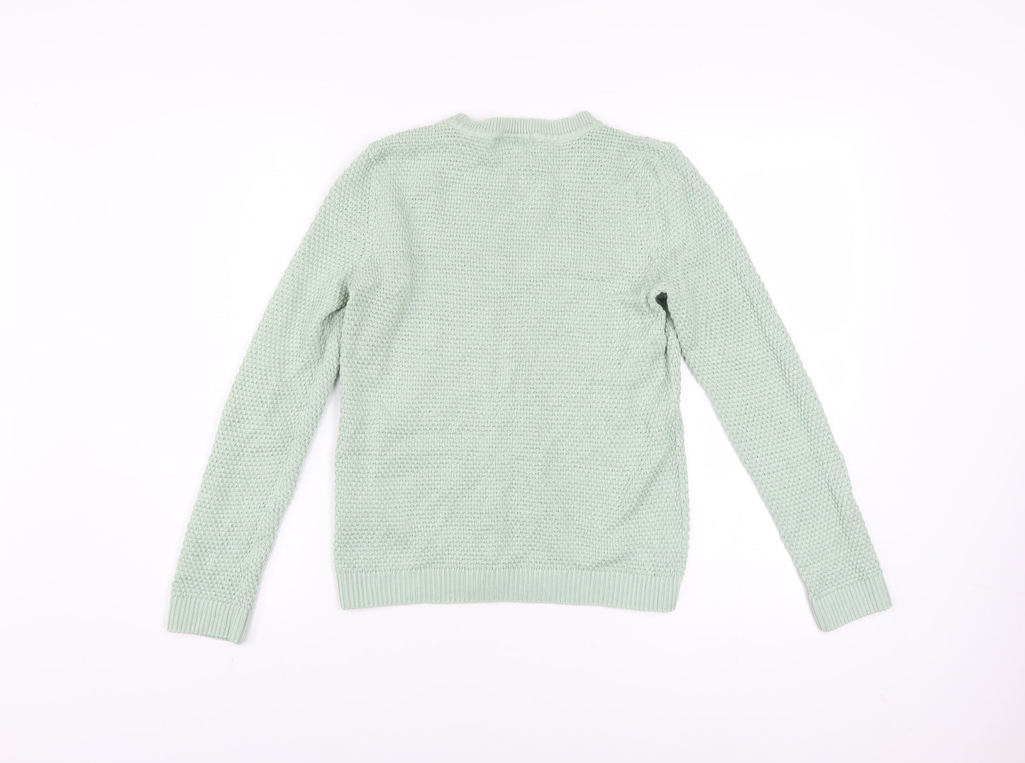 Womens UK Size XS VILA Green Pullover Jumper