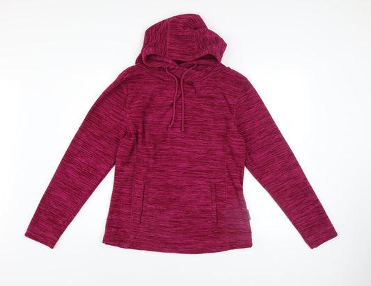 Womens UK Size 8 Portwest Pink Pullover Hoodie