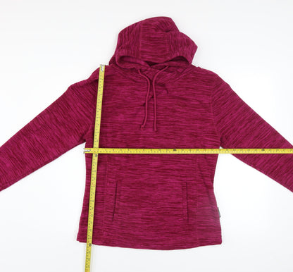 Womens UK Size 8 Portwest Pink Pullover Hoodie
