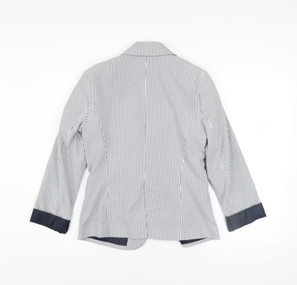 Womens UK Size 12 Atmosphere Blue Basic Jacket
