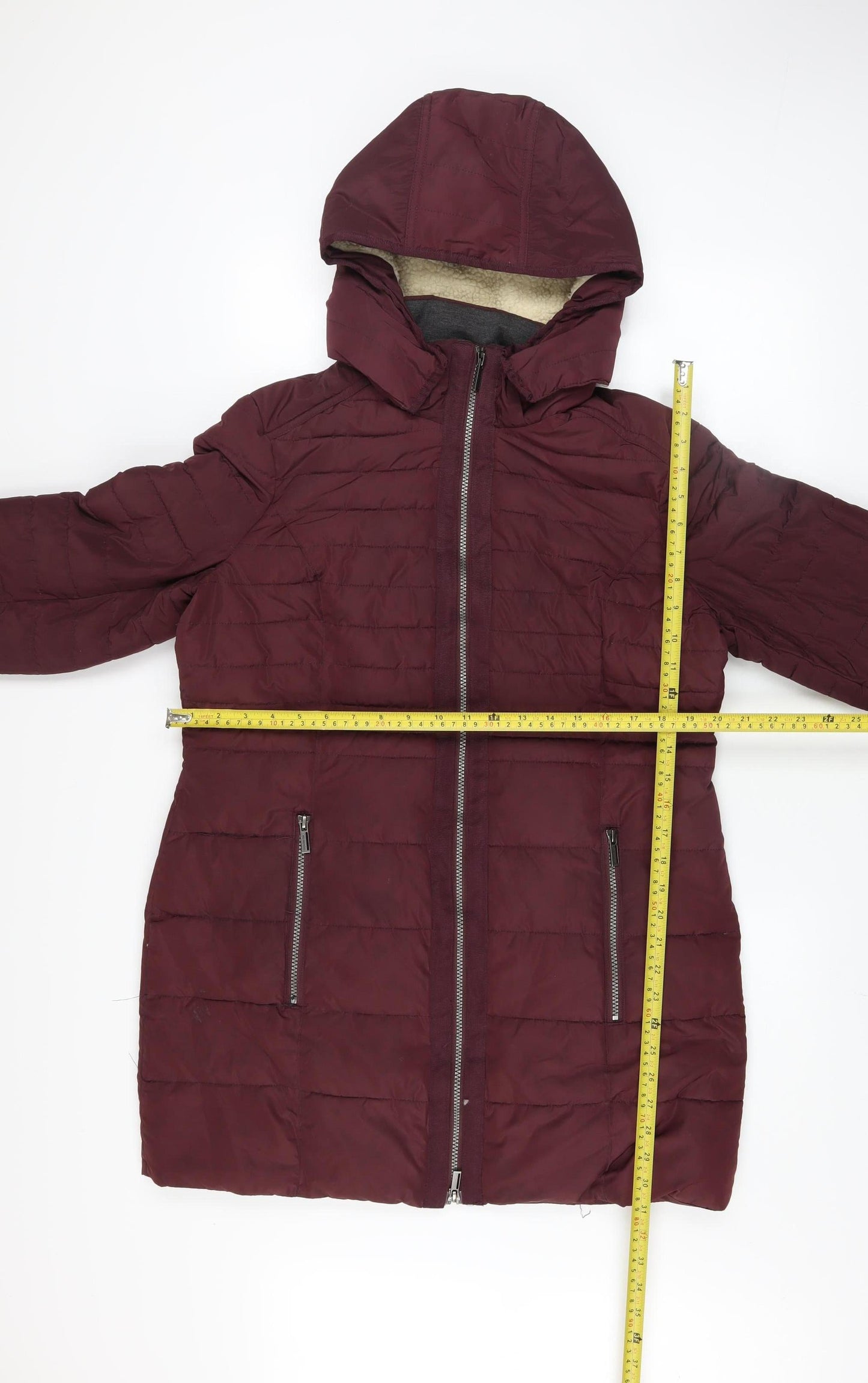 Womens UK Size M Soya Concept Red Puffer Jacket