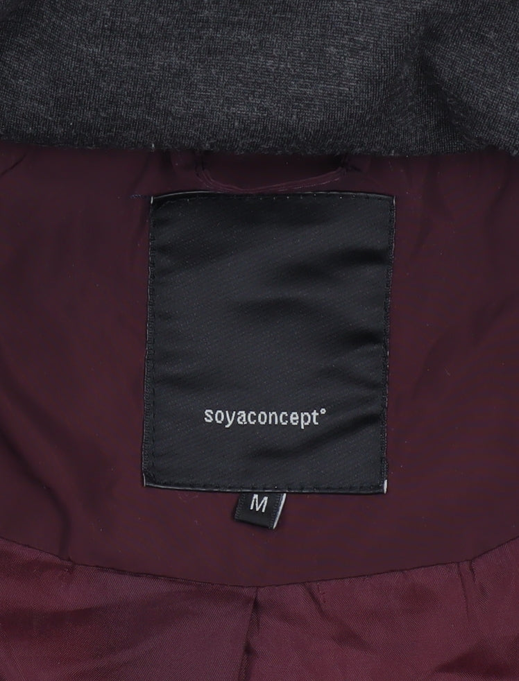 Womens UK Size M Soya Concept Red Puffer Jacket
