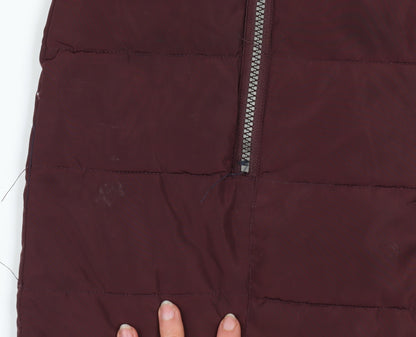Womens UK Size M Soya Concept Red Puffer Jacket