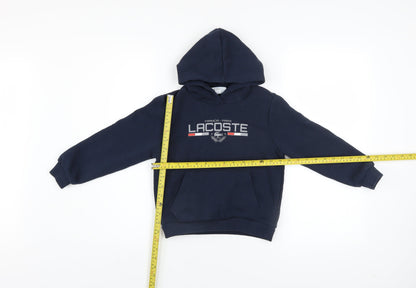 Boys UK Size 6 Years Lacoste Blue Pullover Hoodie