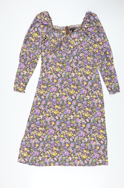 Womens UK Size 10 QED London A-Line Dress