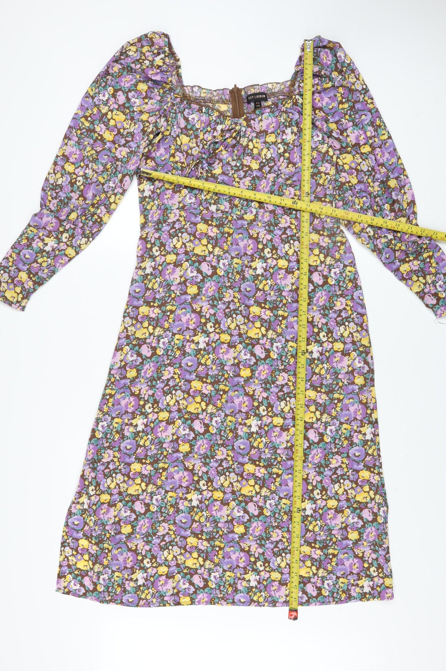 Womens UK Size 10 QED London A-Line Dress
