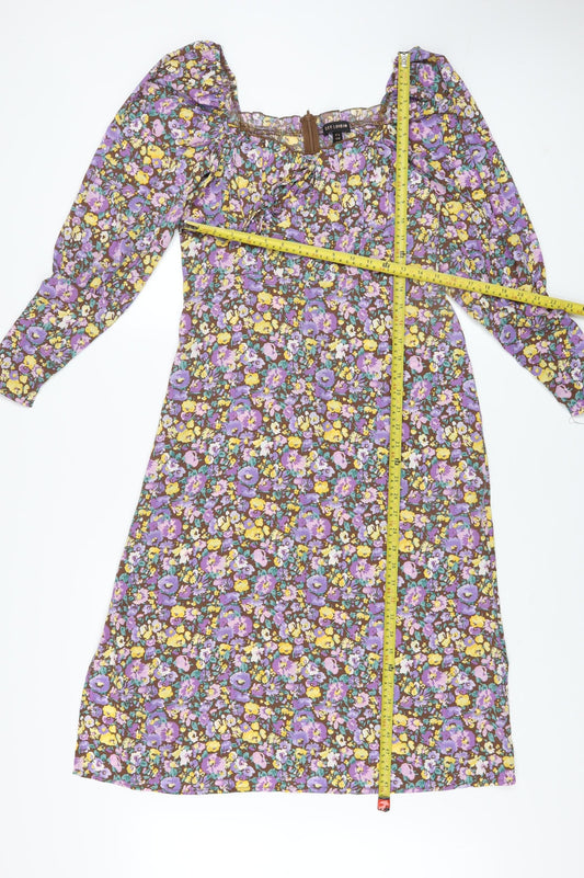 Womens UK Size 10 QED London A-Line Dress