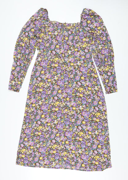 Womens UK Size 10 QED London A-Line Dress