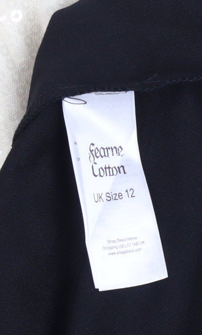 Womens UK Size 12 Fearne Cotton Fit & Flare Dress
