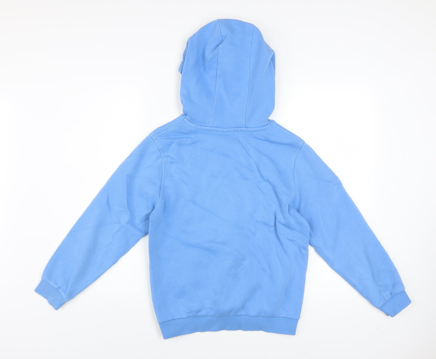 Nike Boys Blue Pullover Hoodie 13-14 Years Regular Fit Fleece Sweatshirt