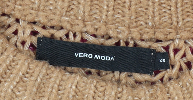 Womens UK Size XS VERO MODA Multicoloured Pullover Jumper
