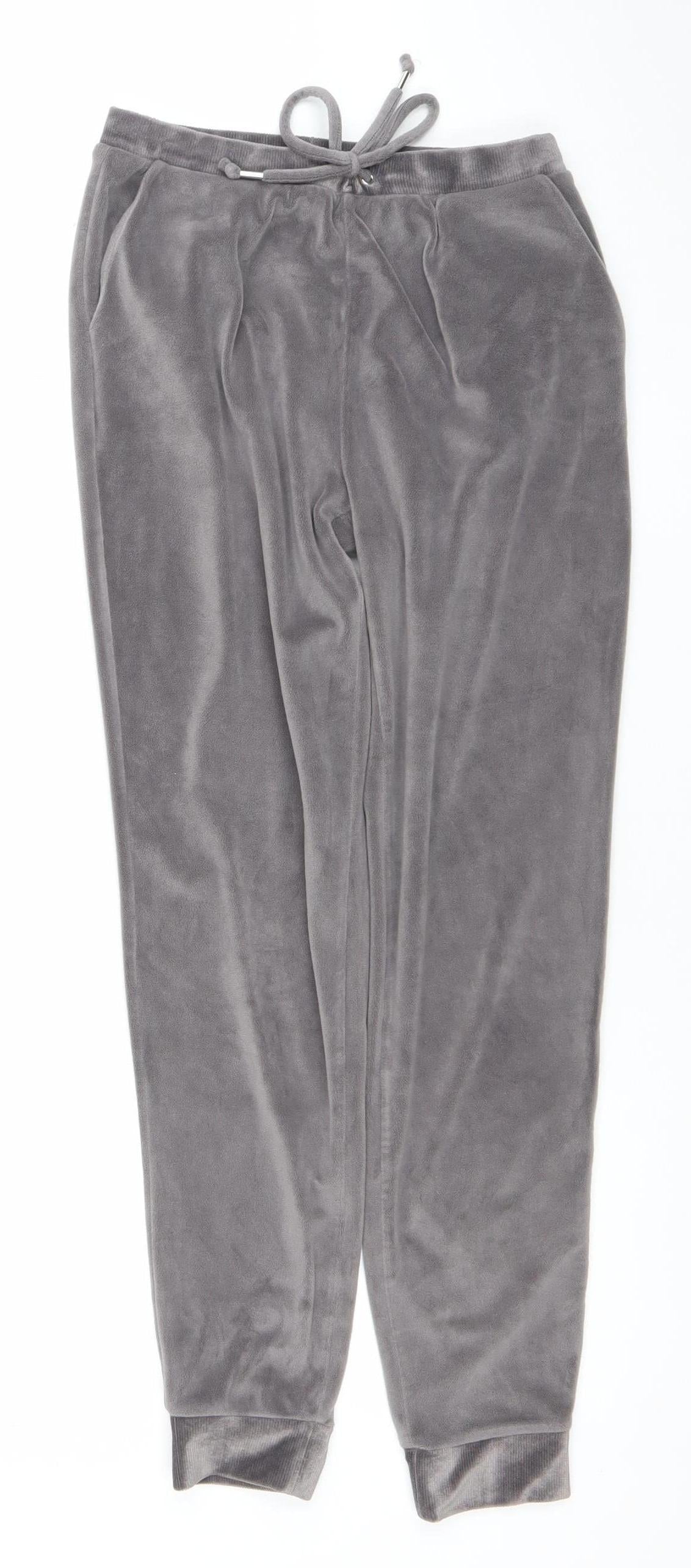 Womens UK Size 4-6 George Regular Fit Jogger Grey Trousers