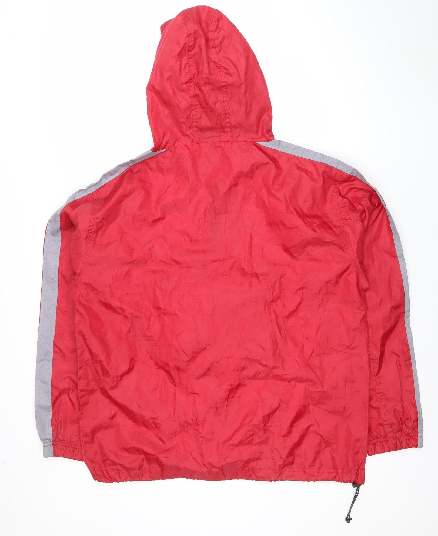 Mens UK Size L Disciple Outerwear Red Anorak Coat