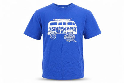 Boys UK Size 11-12 Years Kangaroo Poo Blue Basic T-Shirt