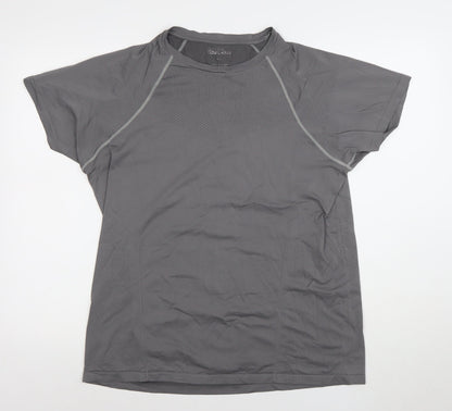 Mens UK Size L ASOS 4505 Grey Gym & Training Running & Jogging T-Shirt