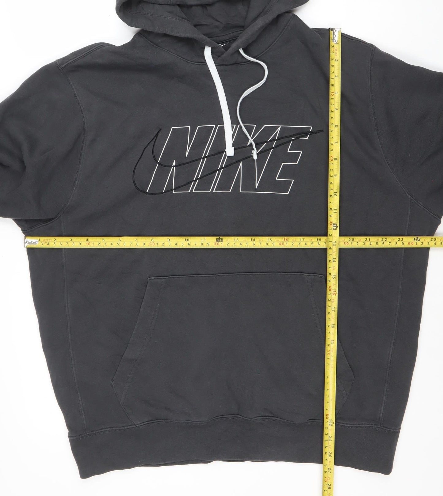 Womens UK Size L Nike Black Pullover Hoodie
