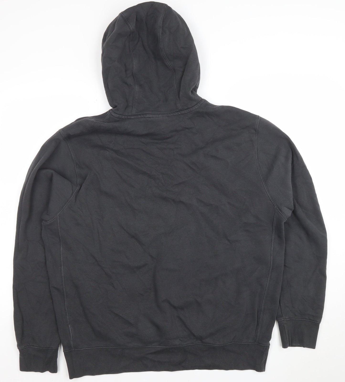 Womens UK Size L Nike Black Pullover Hoodie
