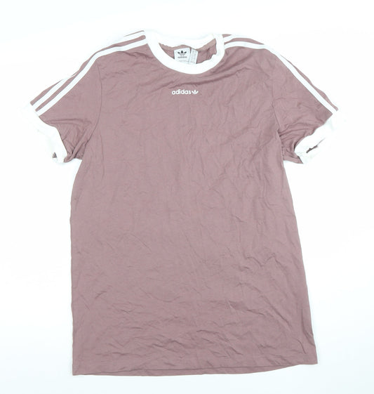 Mens UK Size S adidas Purple  T-Shirt