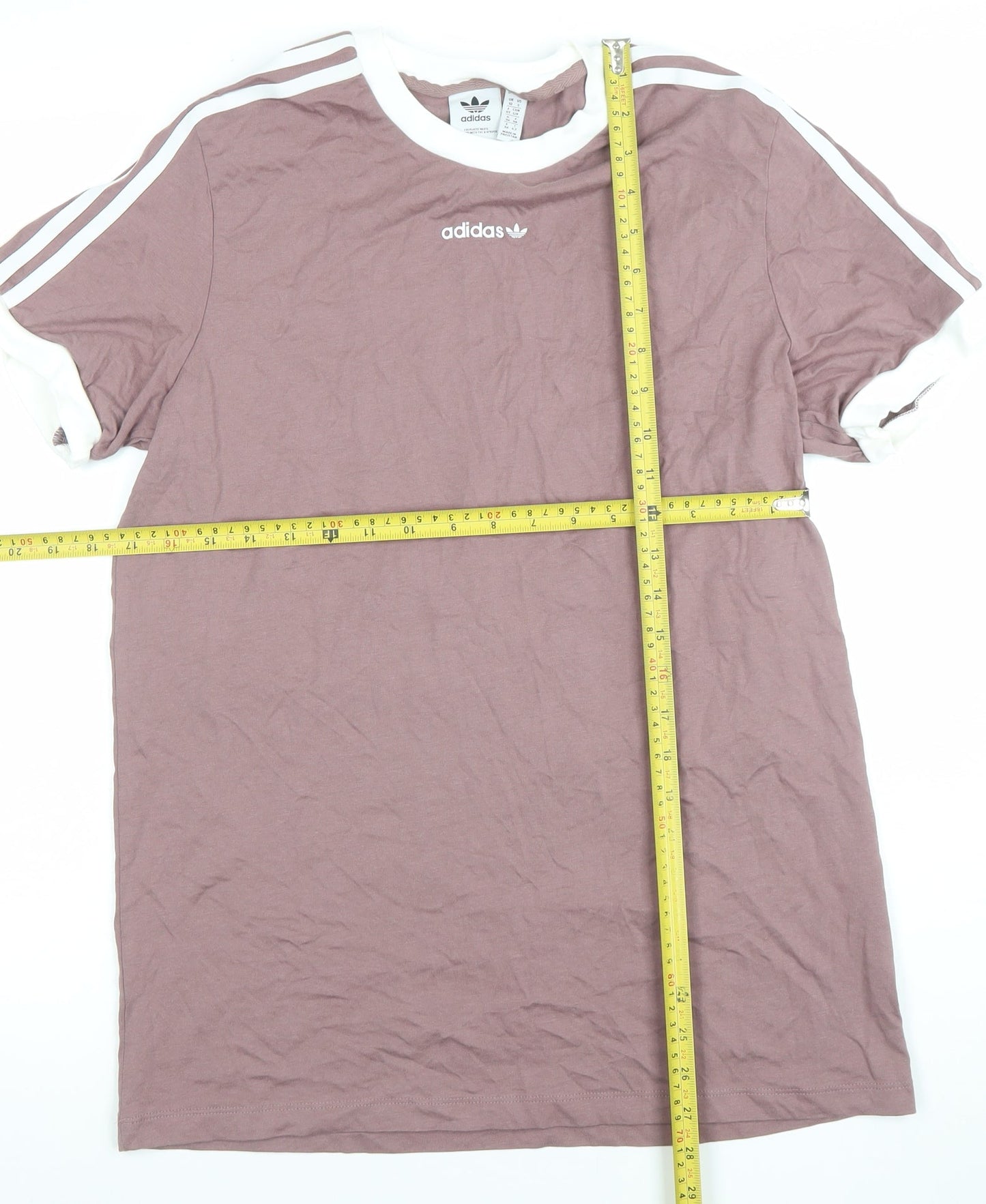 Mens UK Size S adidas Purple  T-Shirt