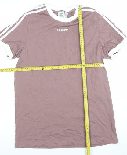 Mens UK Size S adidas Purple  T-Shirt