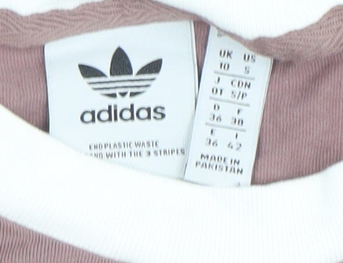 Mens UK Size S adidas Purple  T-Shirt