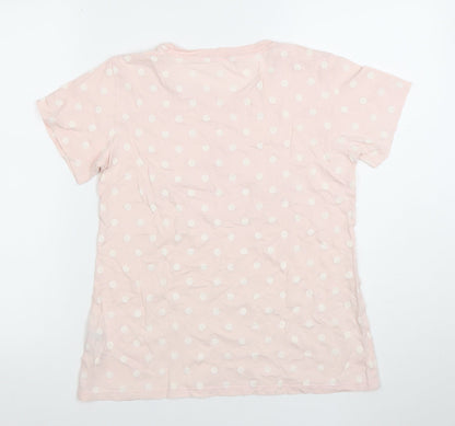 Womens UK Size S Kate Spade Pink Basic T-Shirt