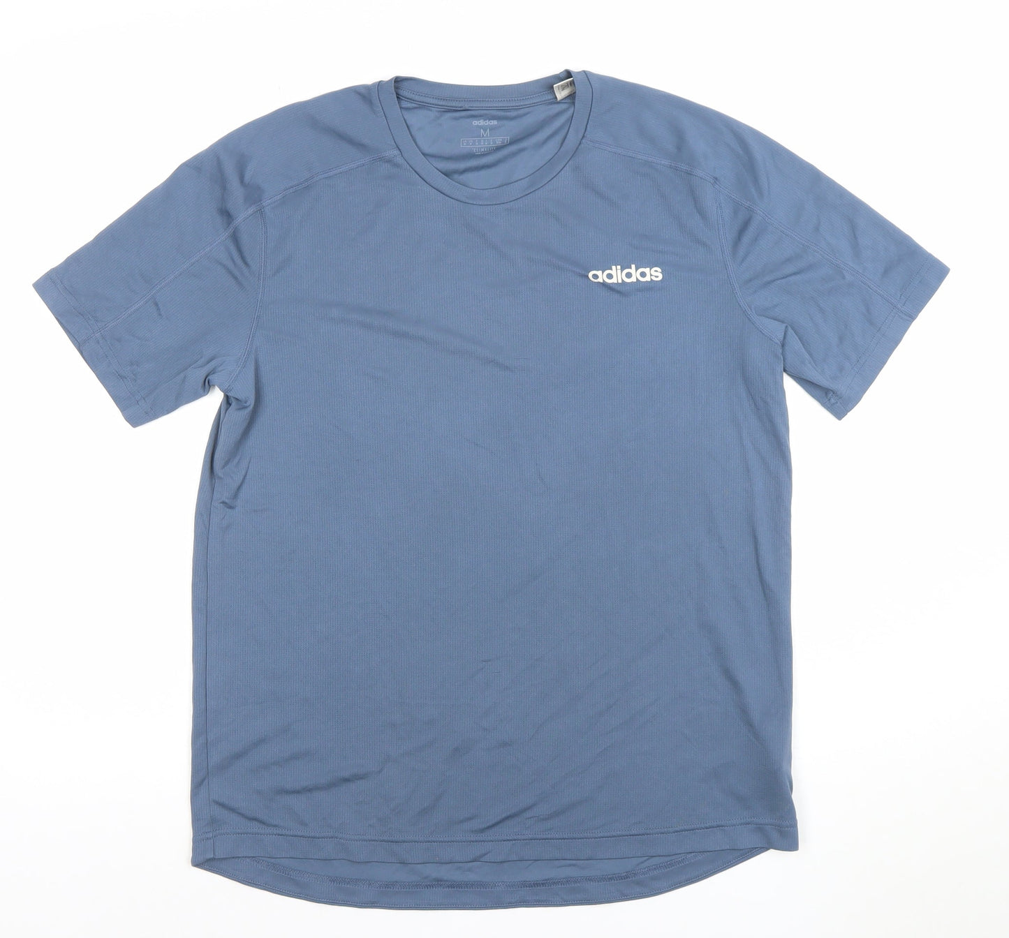 Mens UK Size M adidas Blue Gym & Training Running & Jogging T-Shirt