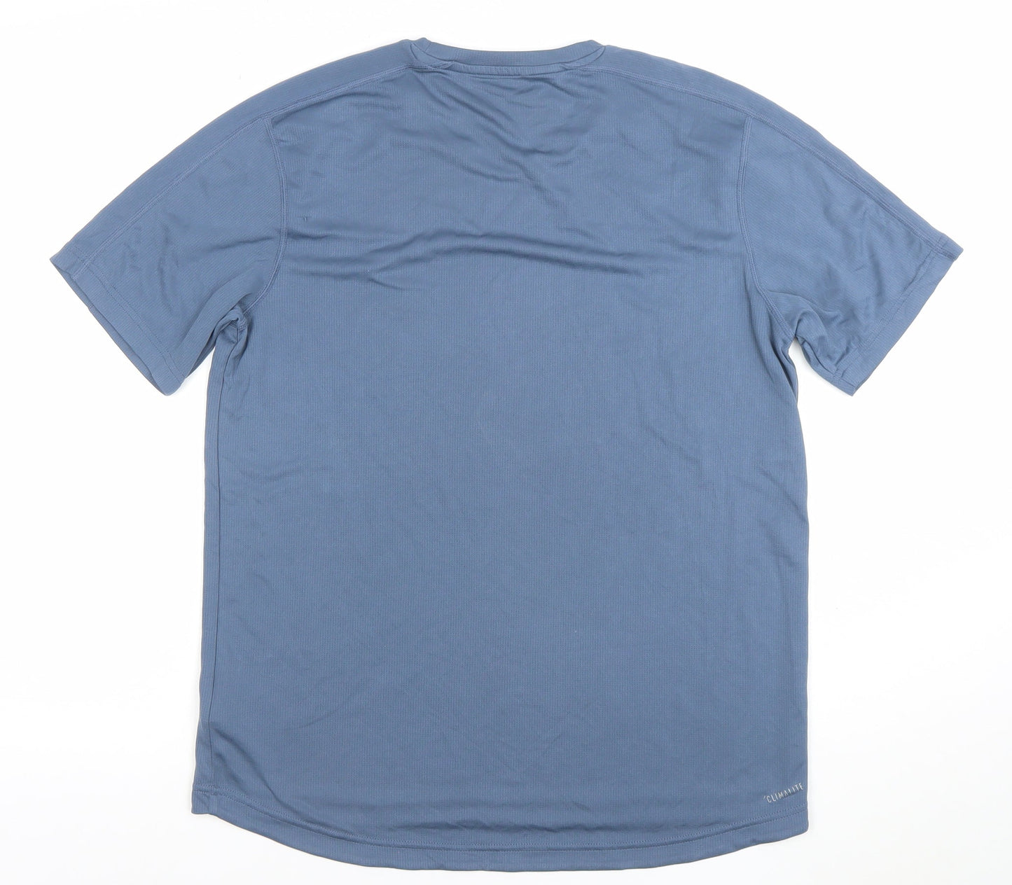 Mens UK Size M adidas Blue Gym & Training Running & Jogging T-Shirt