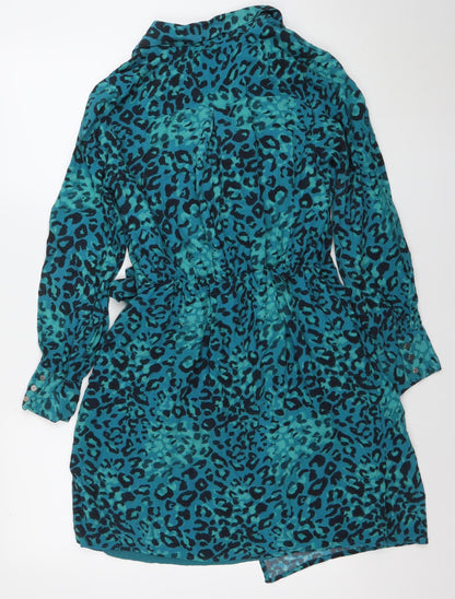 Womens UK Size 10 SOSANDAR Wrap Dress