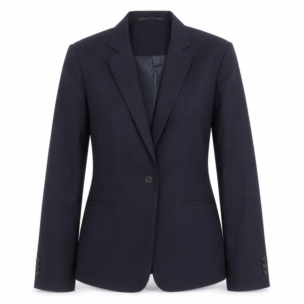 Womens UK Size 12 Brook Taverner Regular Black Suit Jacket