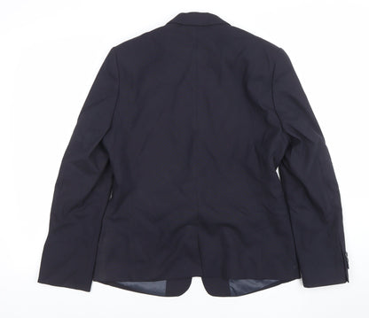 Womens UK Size 12 Brook Taverner Regular Black Suit Jacket