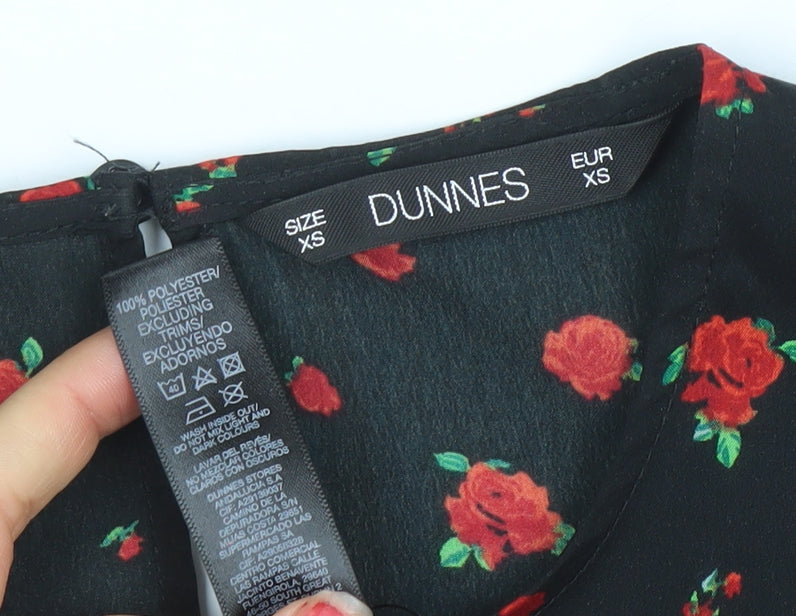 Womens UK Size XS Dunnes A-Line Dress