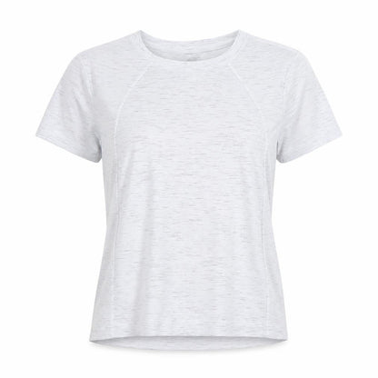 Womens UK Size M Avia White Gym & Training Running & Jogging Yoga T-Shirt