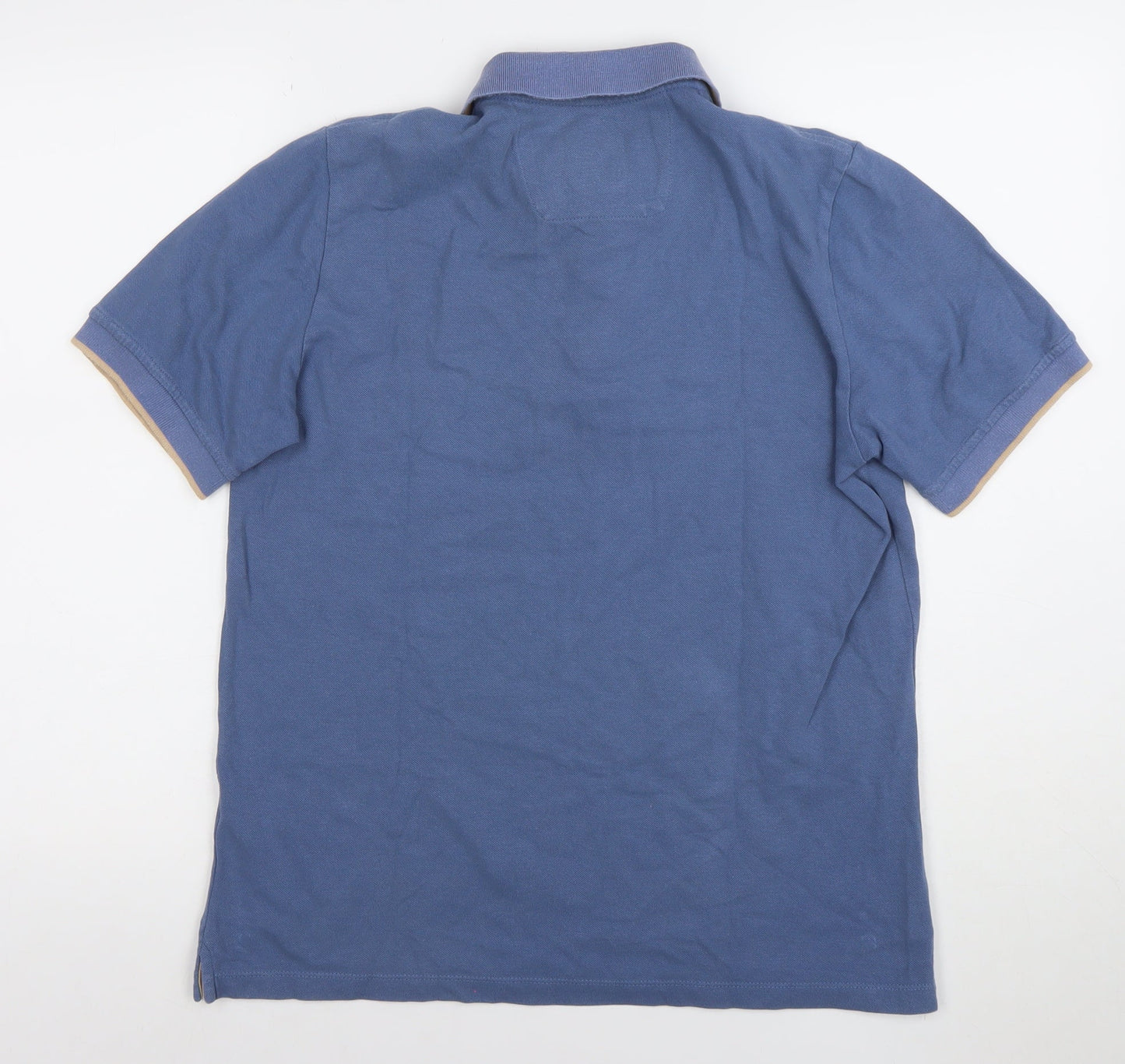 Mens UK Size M Benetti 100% Cotton Polo Shirt