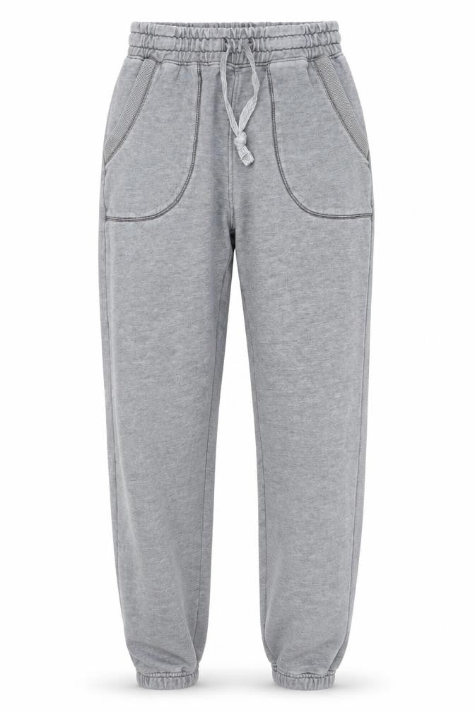 Womens UK Size 6 New Look Regular Fit Jogger Grey Trousers