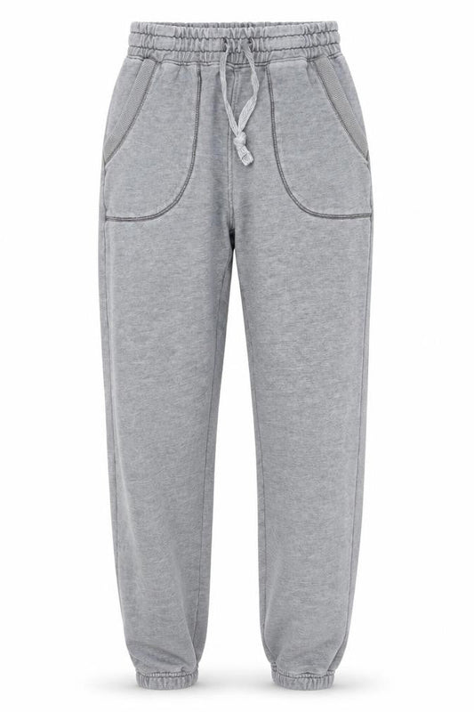 Womens UK Size 6 New Look Regular Fit Jogger Grey Trousers