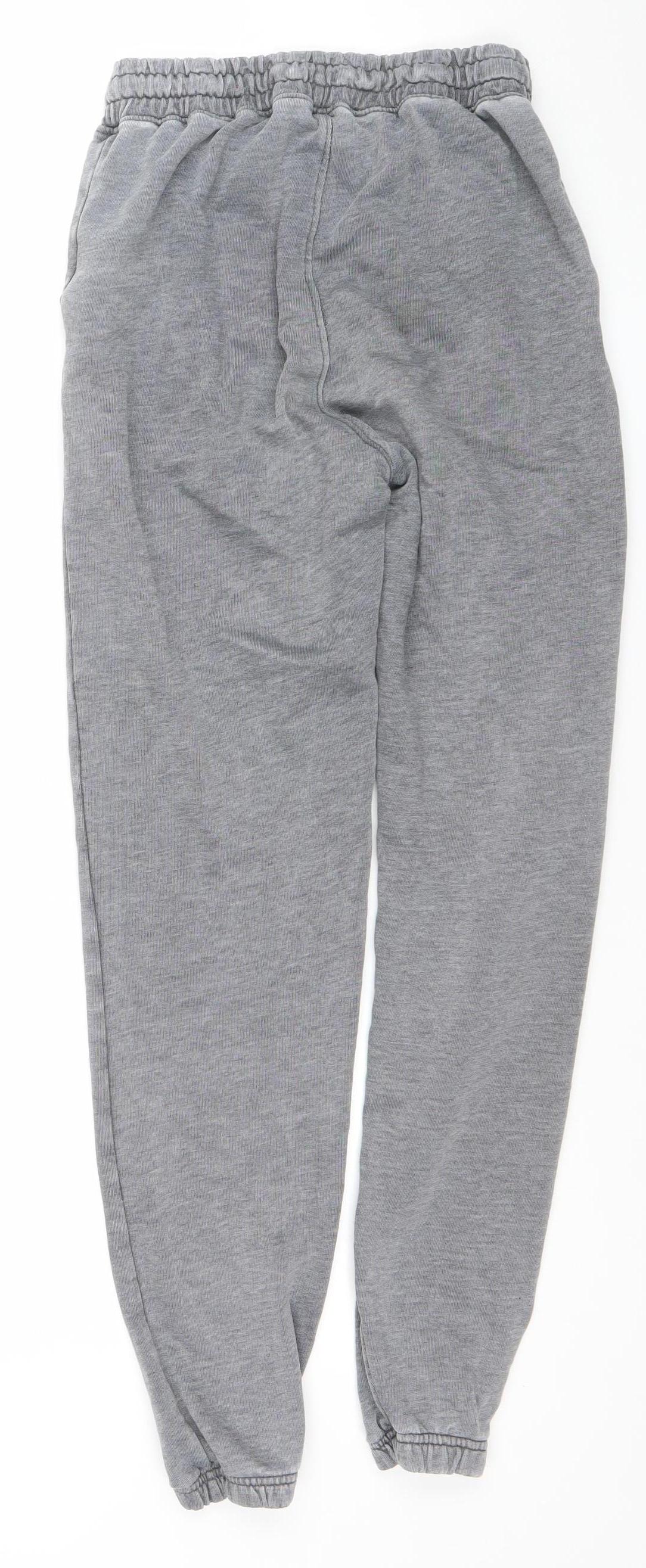 Womens UK Size 6 New Look Regular Fit Jogger Grey Trousers